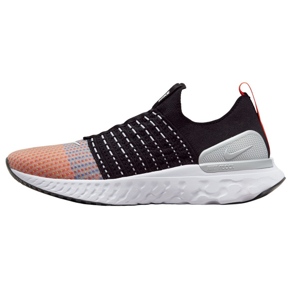 Nike React Phantom Run Flyknit 2 Men\'s Running Shoes Black Team Orange 12 M main image 6